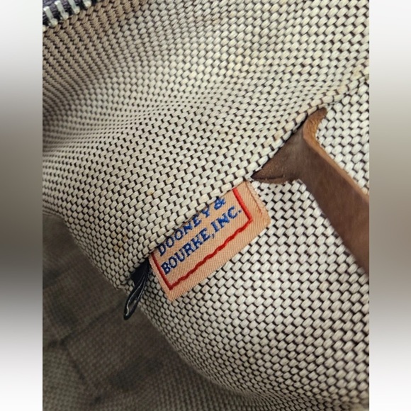 Dooney & Bourke Black and Brown Hobo Bag - Picture 16 of 16